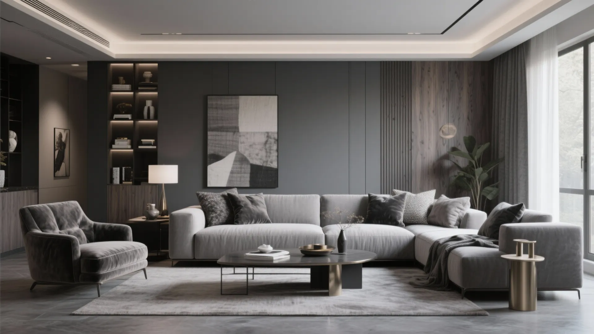 10 Grey Modern Living Room Ideas
