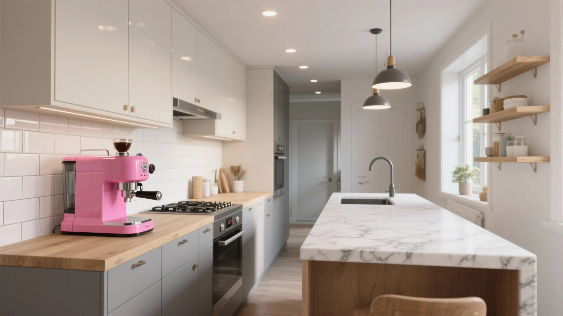 Modern Grey White Kitchen: 5 Smart Ideas