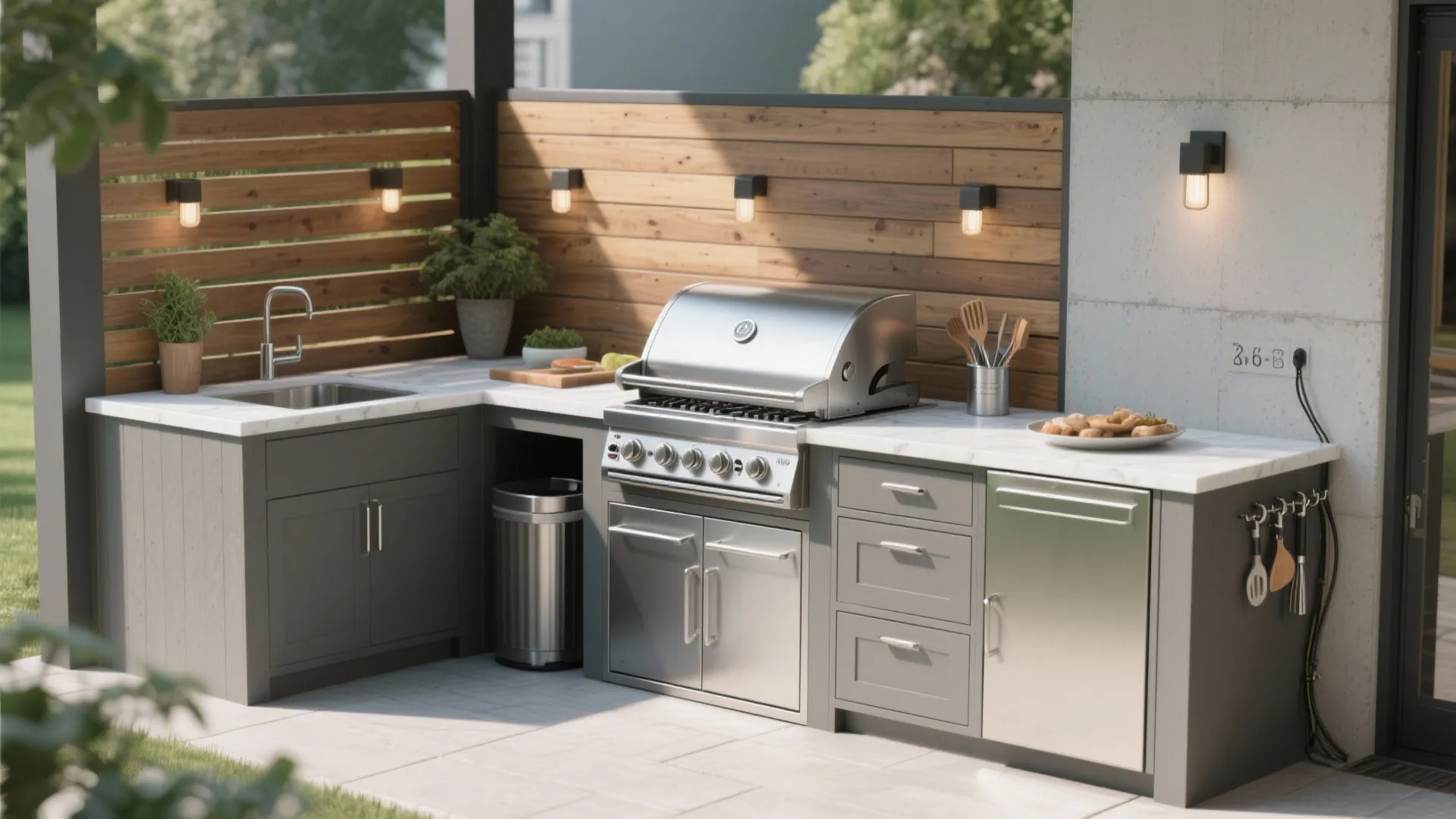 BBQ Grill Table DIY: Easy Steps to Build an Outdoor Cook Station