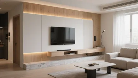 LCD unit design for hall: 5 ideas that truly work