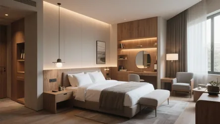 5 Modern Hotel Room Design Ideas