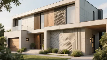 5 Exterior Wall Groove Design Ideas