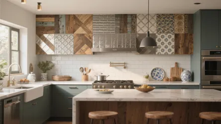 5 Creative Kitchen Backsplash Ideas