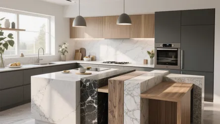 5 Creative Kitchen Countertop Ideas