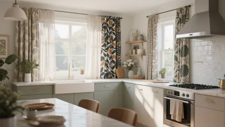 10 Contemporary Kitchen Curtain Ideas