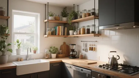 5 Creative Kitchen Floating Shelves Ideas