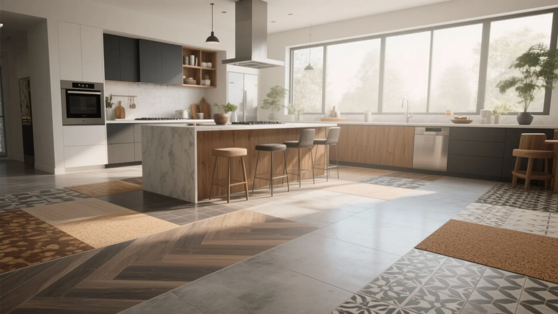 5 Kitchen Flooring Ideas You’ll Love: Creative, budget-friendly kitchen flooring inspiration from my real design experiences