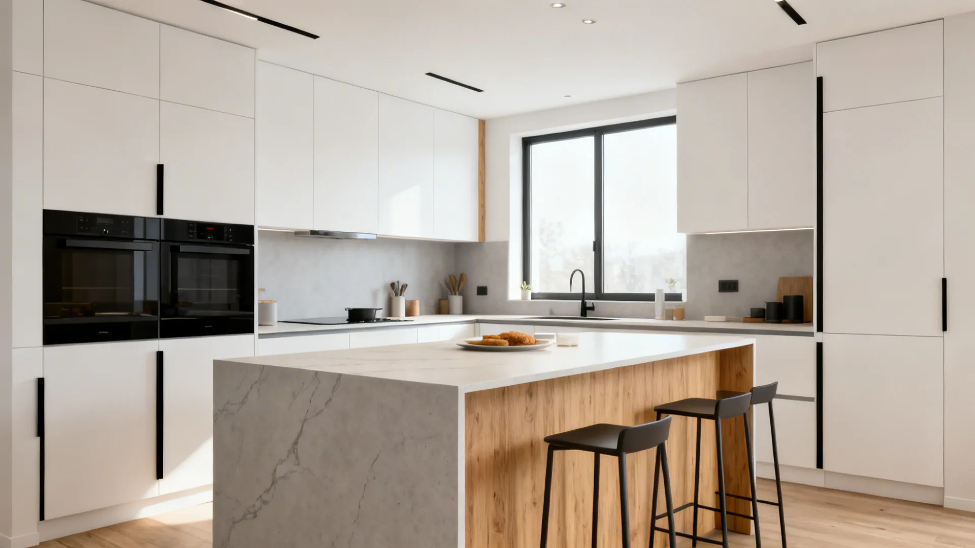 5 Ideas for Contemporary Kitchen Design Breakfast Counter Height