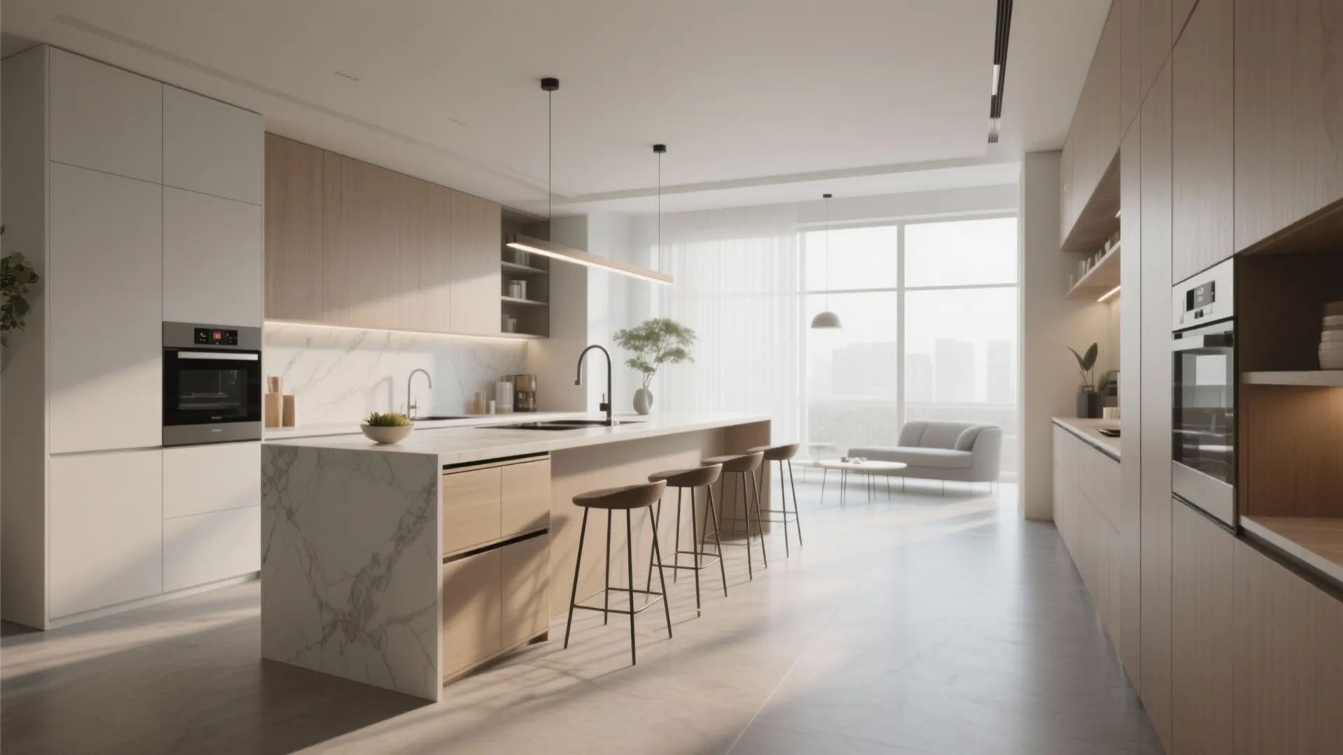 4. Functional Kitchen Island