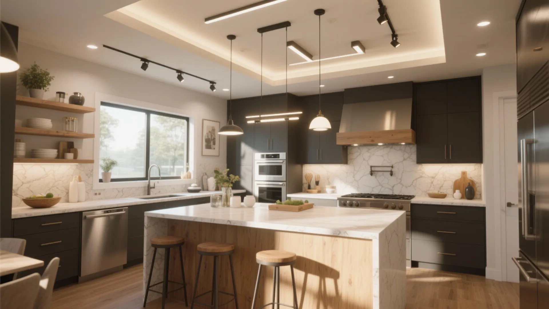5 Ceiling Light Ideas for a Stunning Kitchen: Transform Your Kitchen with My 5 Tried-and-True Ceiling Lighting Inspirations