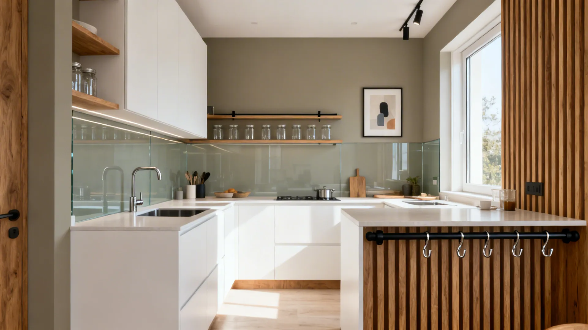 5 contemporary kitchen wall decor ideas: Small-space friendly, expert-backed inspirations for modern kitchen walls