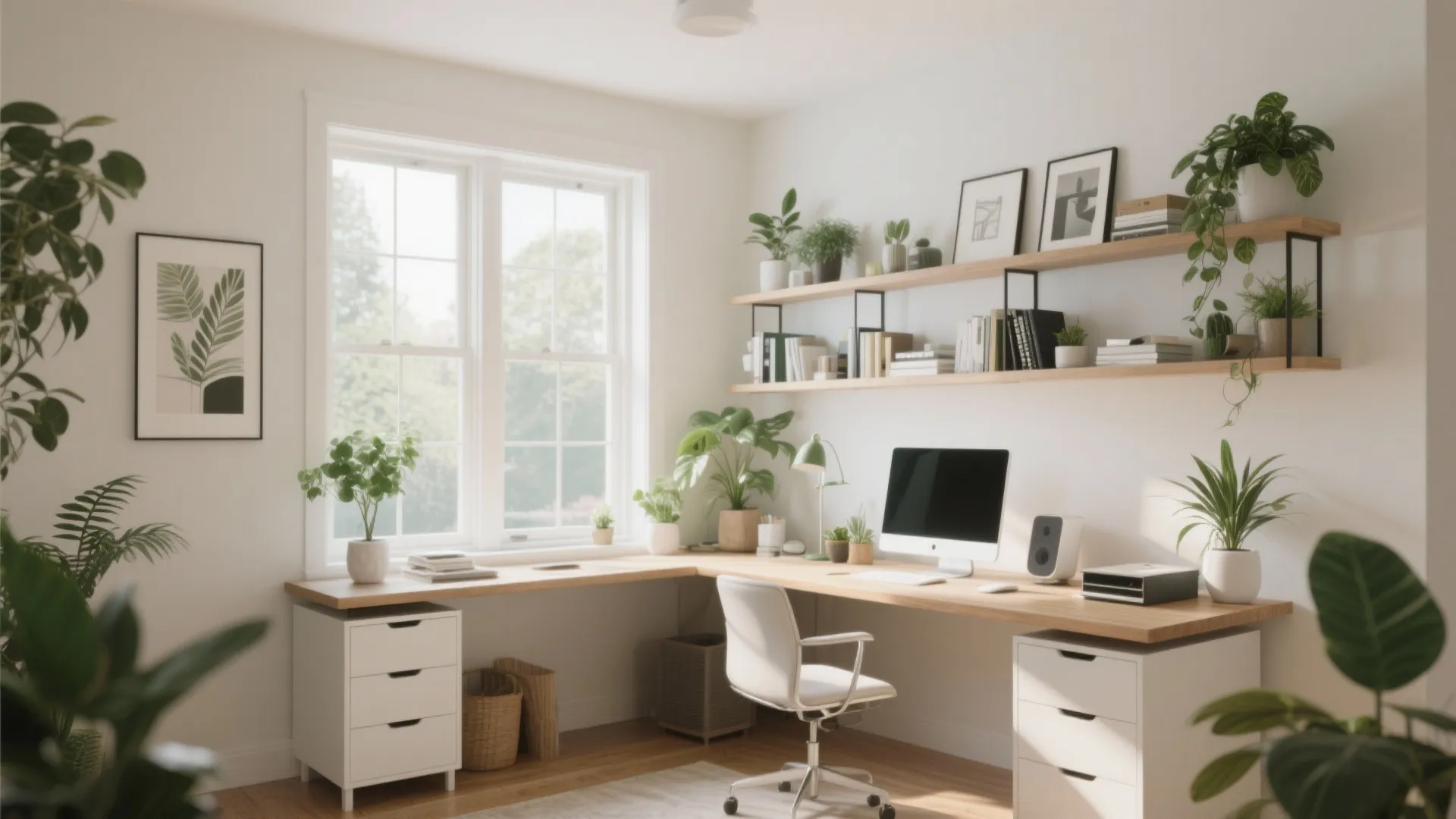 10 Smart Home Office Ideas with L-Shaped Desk: Maximize your workspace and style with these creative setups