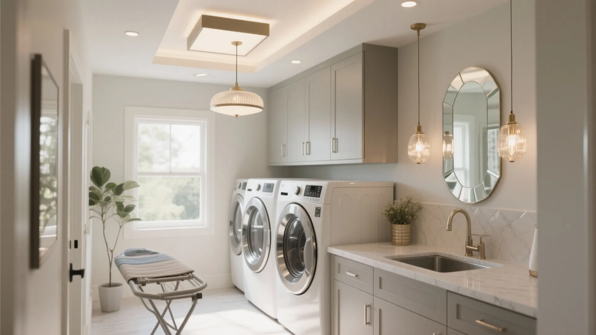 5 Laundry Room Ceiling Light Ideas: Creative Lighting Tips from My 10+ Years of Interior Design Experience