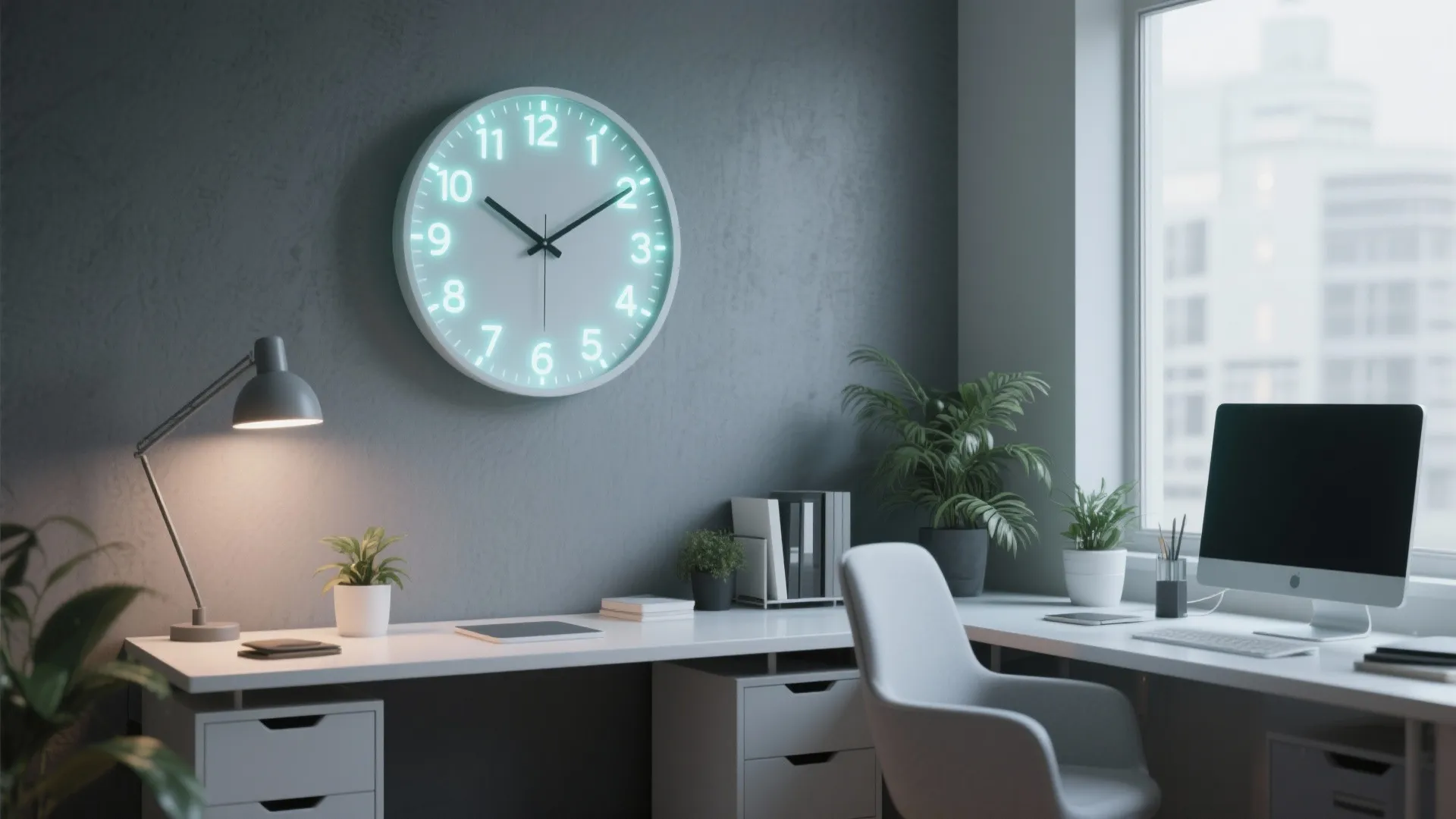 Modern LED Wall Clock