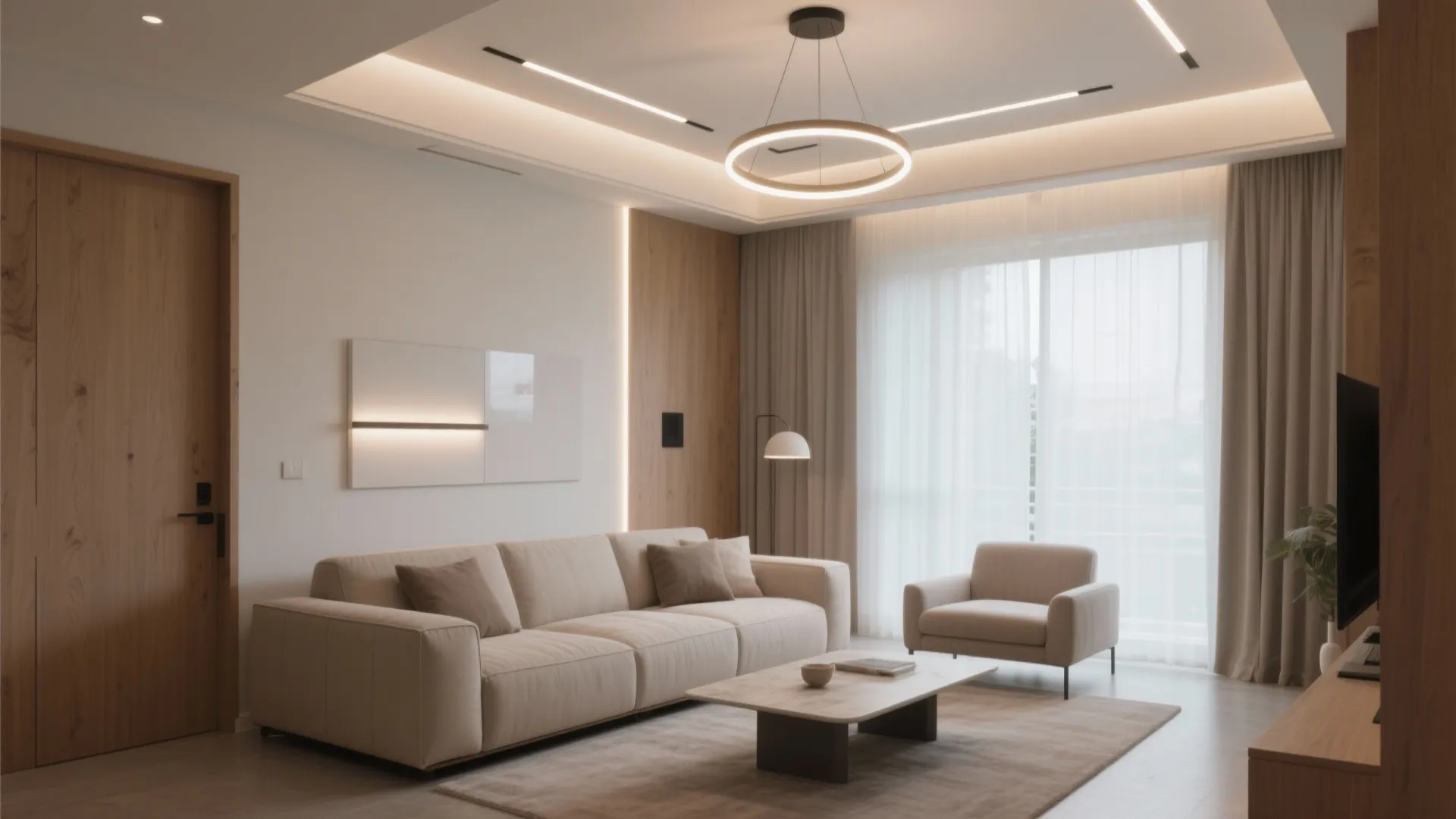 5 modern LED ceiling lights for living room