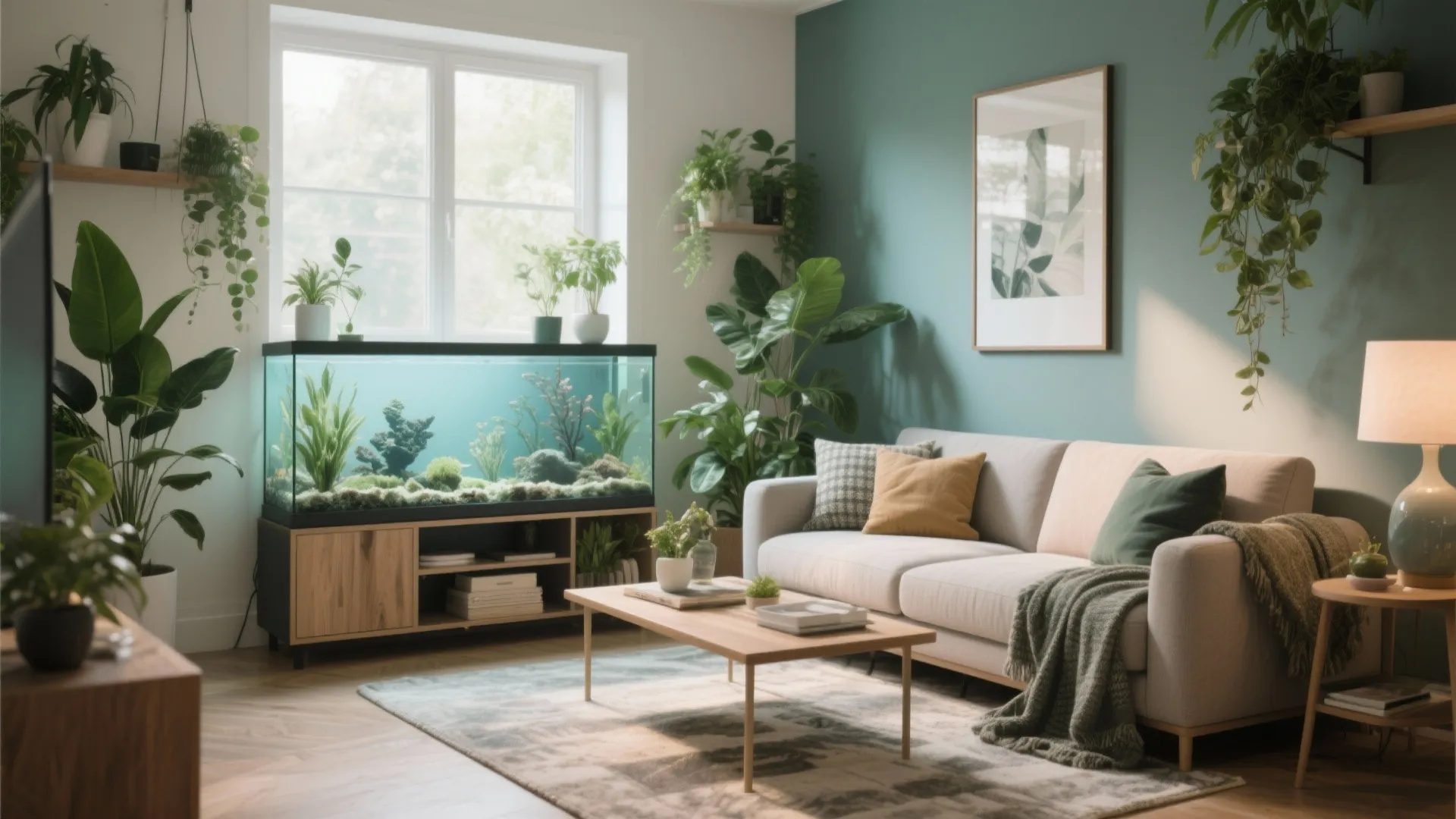 10 Fish Tank Living Room Ideas