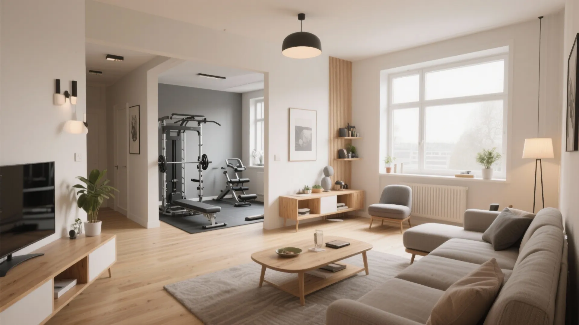 10 Living Room Gym Ideas for Small Spaces: Creative Ways to Blend Fitness and Comfort in Your Small Living Room