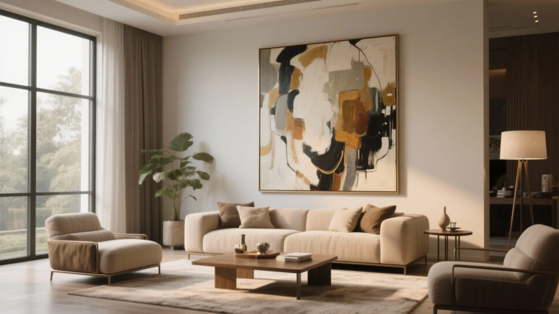 10 Modern Large Wall Decor Ideas for Living Room: Transform your living room with these 10 modern and impactful large wall décor ideas, straight from my design portfolio
