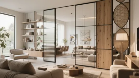 5 Living Room Partition Wall Design Ideas