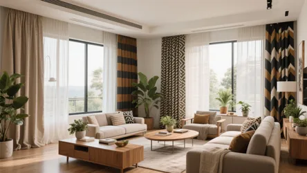 10 Modern Ideas for Living Room Curtains