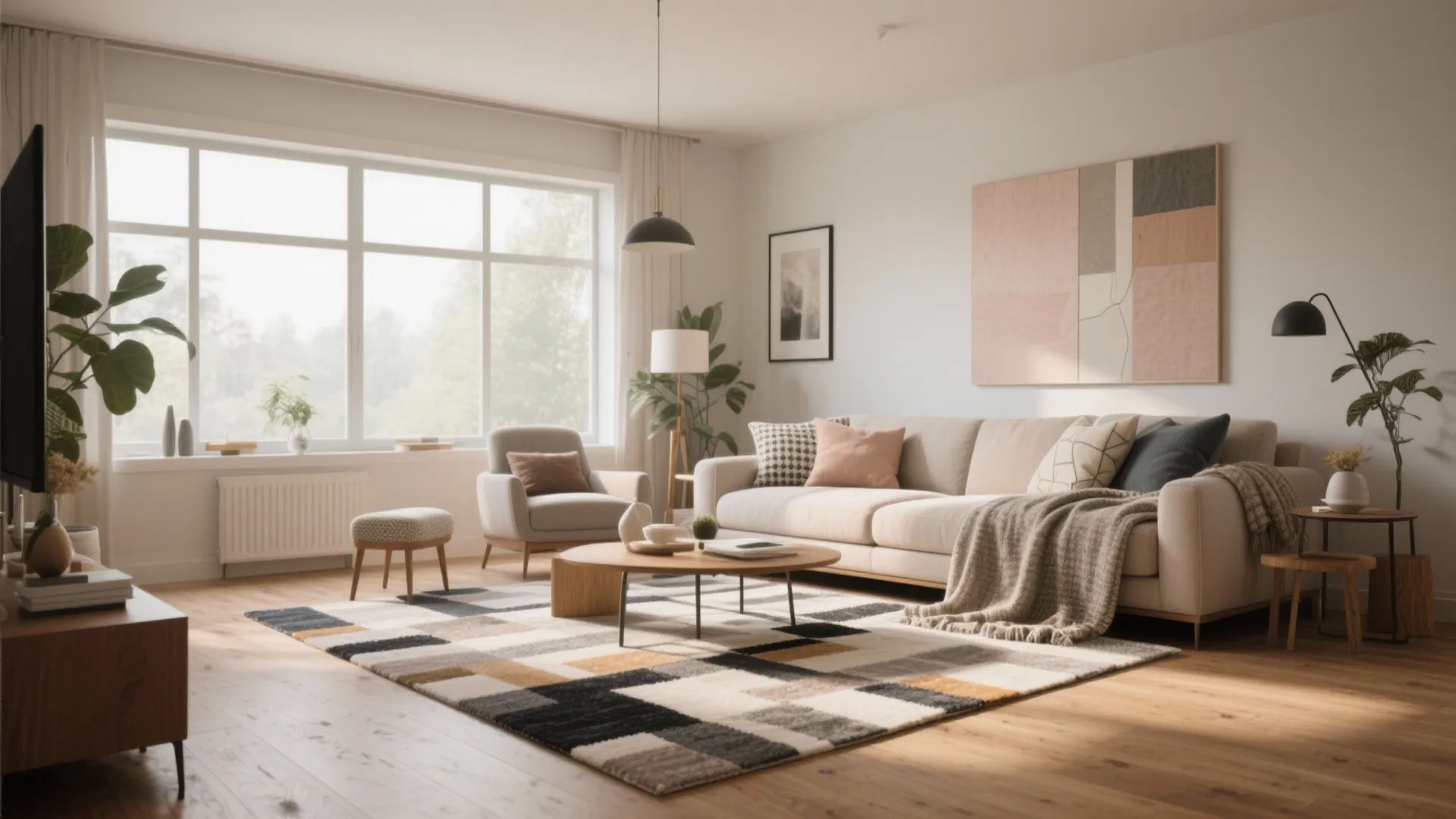 10 Modern Living Room Rug Ideas: Personal design tips to transform your living room with the right modern rug