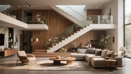 5 Creative Stairs in Living Room Ideas