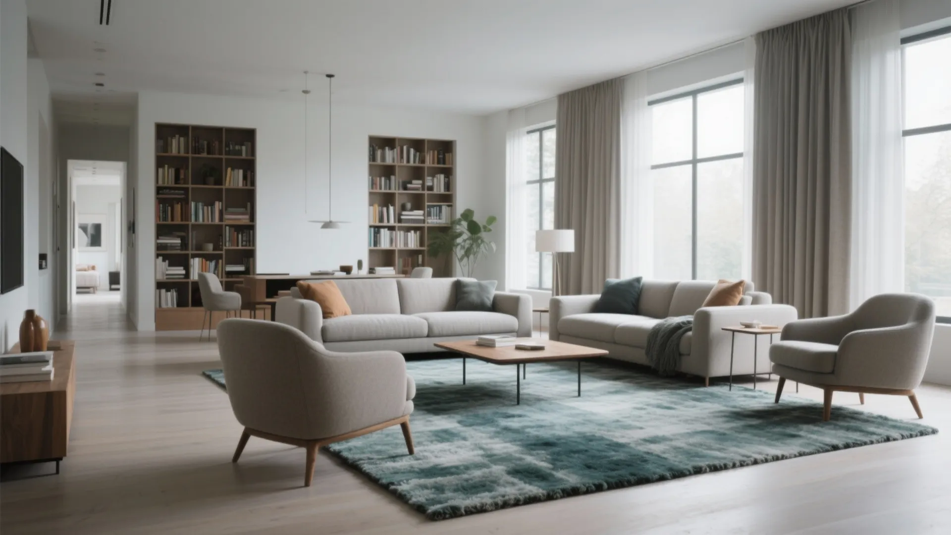 Modern Carpets for Living Room: Style Meets Comfort: 1 Minute to Refresh Your Living Room with Modern Carpets