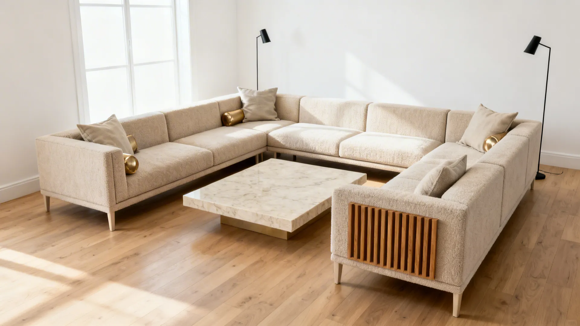 5 Modern L-Shaped Sofa Designs for Living Rooms