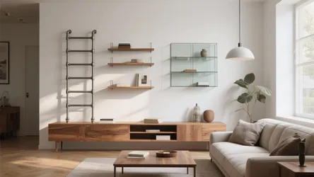 10 Wall Shelves for Living Room Ideas
