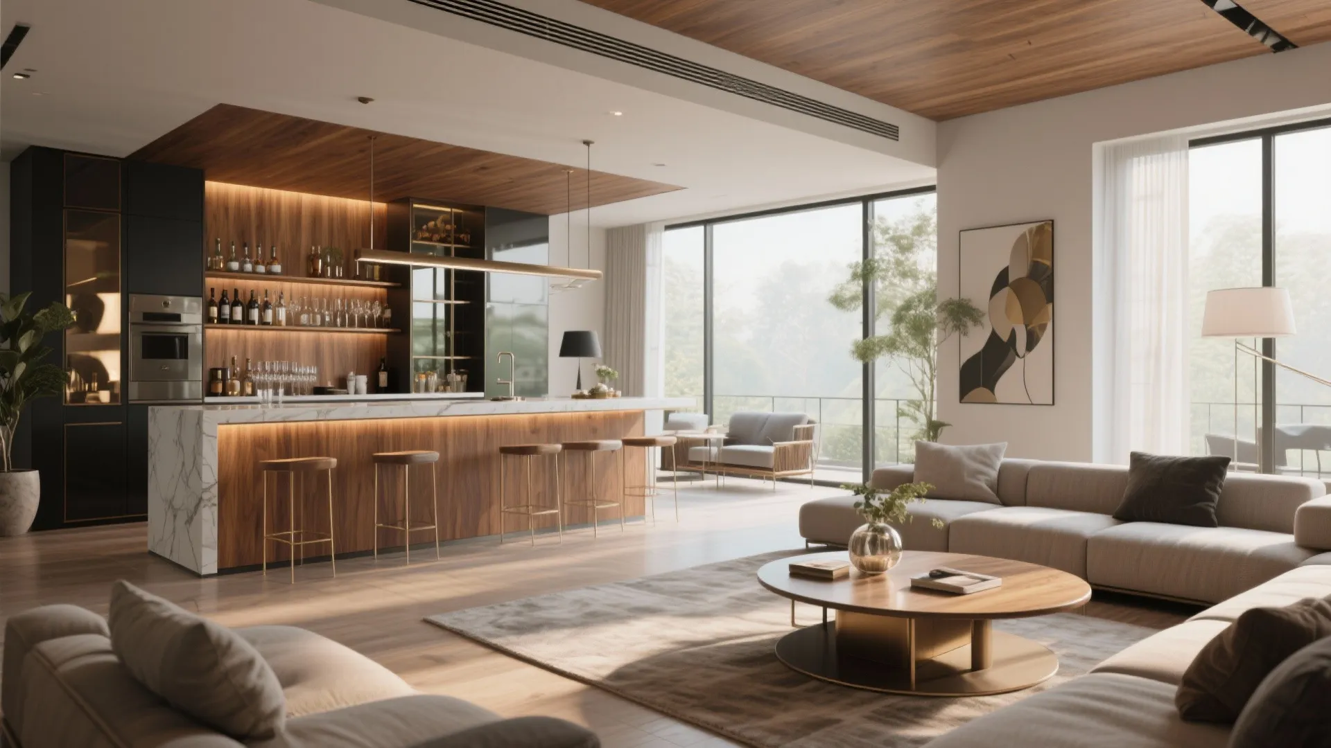 10 Stylish Living Room Bar Ideas: Creative and Functional Bar Designs to Elevate Your Living Room Experience