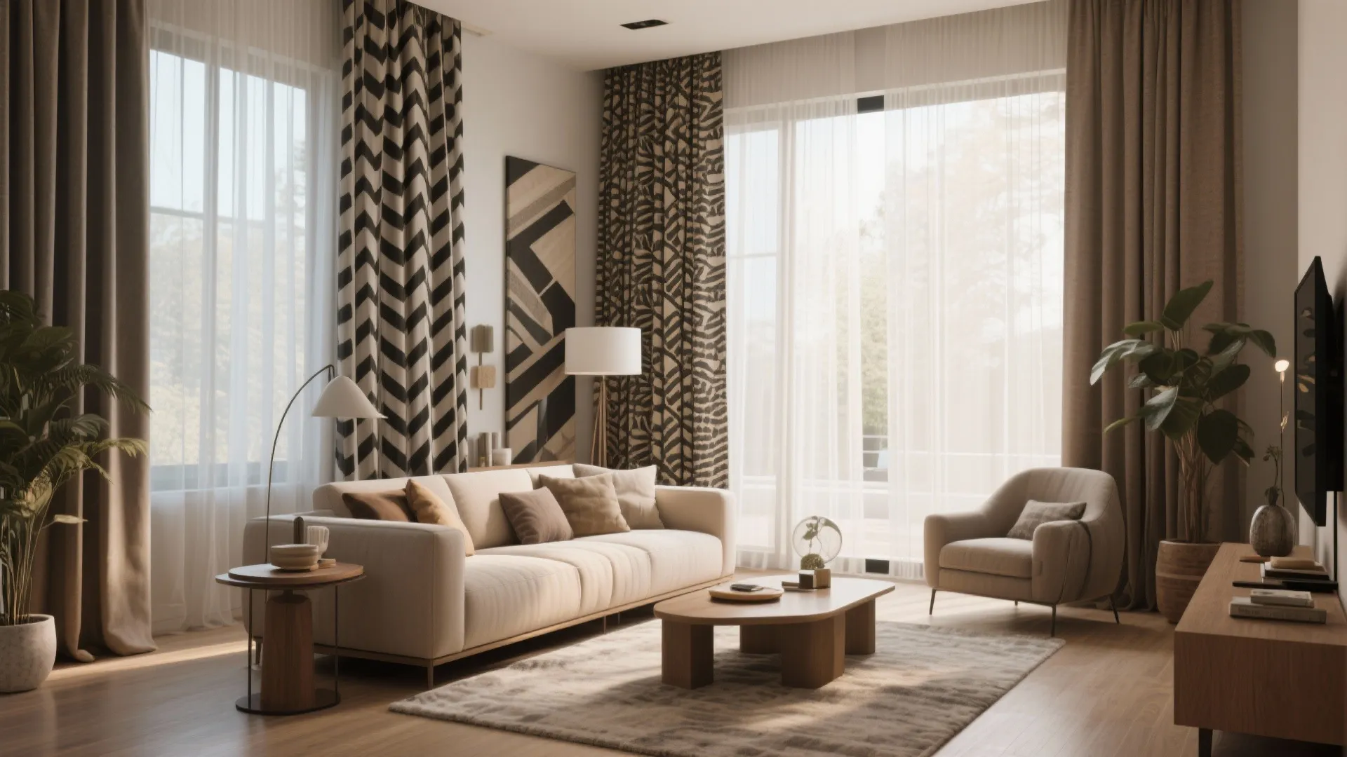 10 Living Room Modern Curtain Ideas: Smart and Stylish Ways to Dress Your Living Room Windows