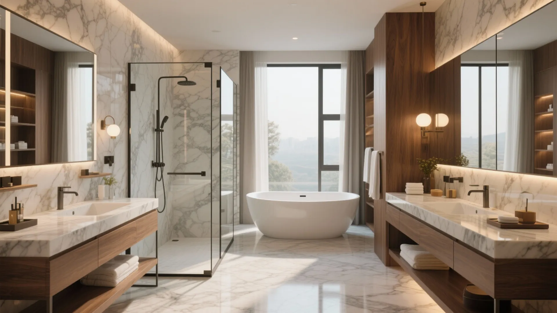 5 Modern Luxury Bathroom Design Ideas: Transform Your Bathroom into a Contemporary Luxe Haven