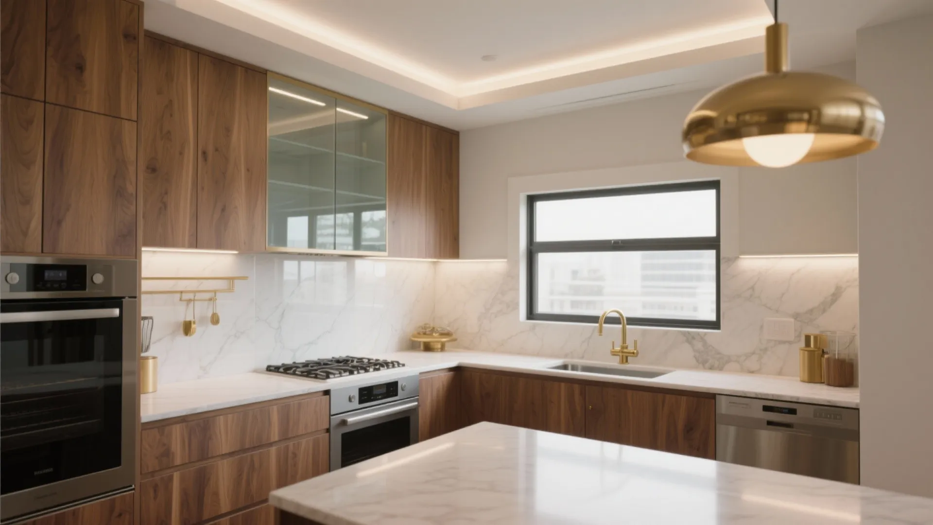 Modern Luxury Kitchen: 5 Ideas for Small Spaces: Real designer insights on modern luxury house kitchens that maximize small footprints