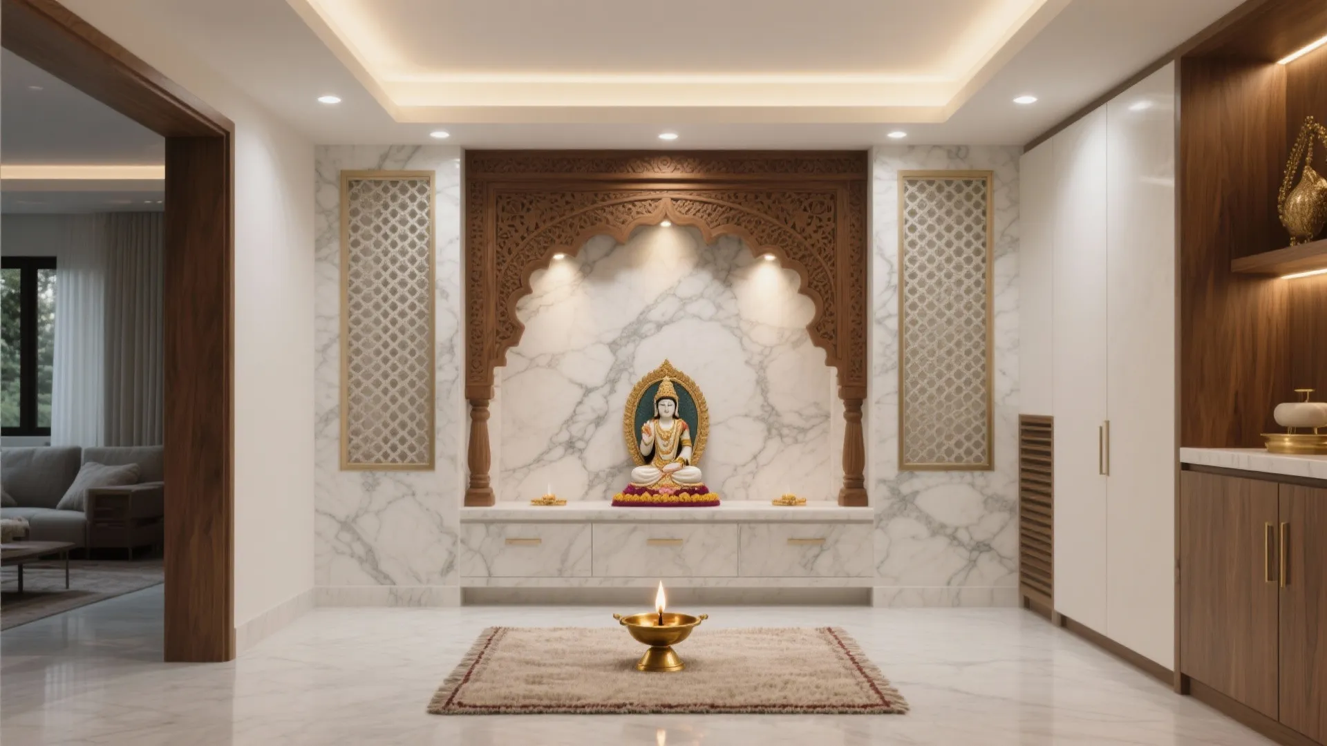 Mandir Room Design Ideas for Modern Homes