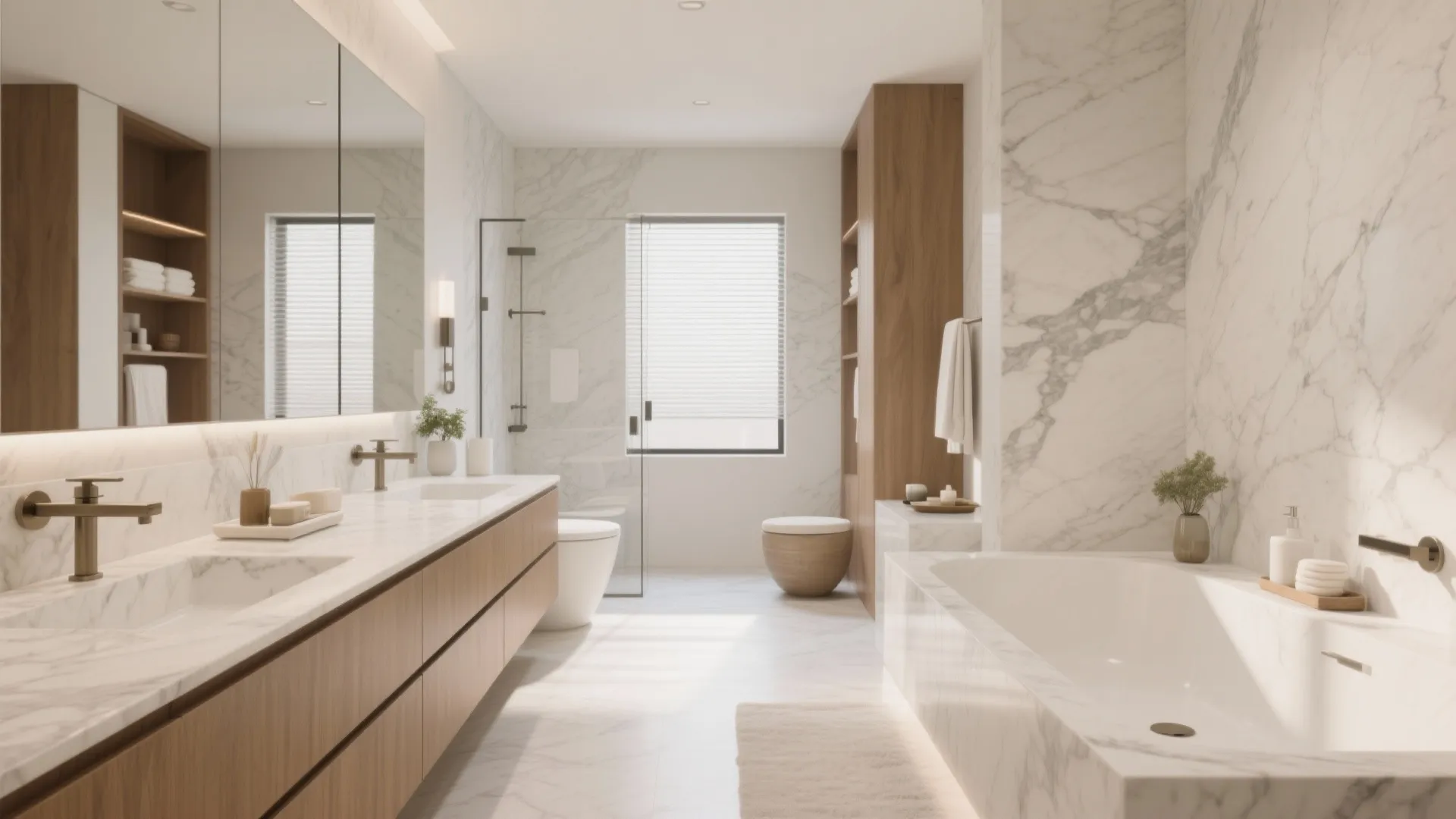 10 Contemporary Master Bathroom Ideas: Small Spaces, Big Impact: My Favorite Modern Bathroom Inspirations