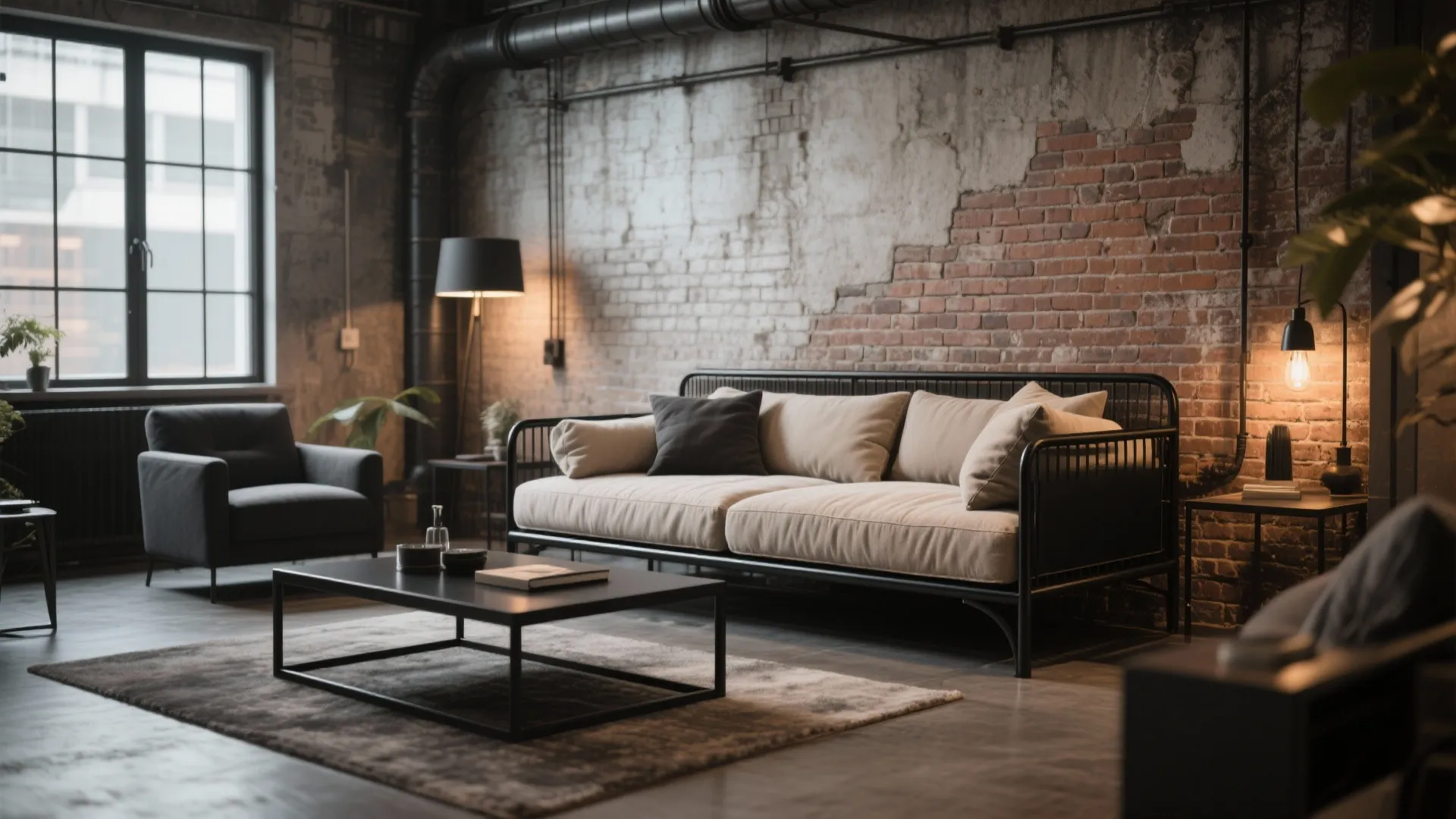 8. Modern Metal Frame Daybed