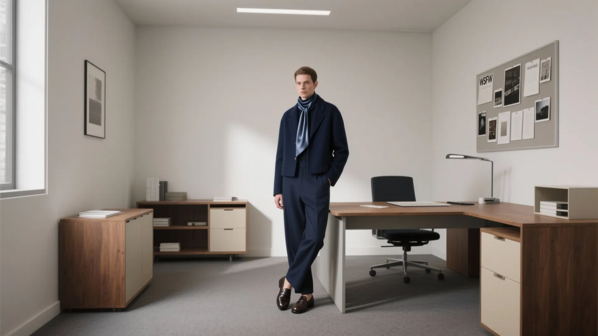 3. Modern Monochrome