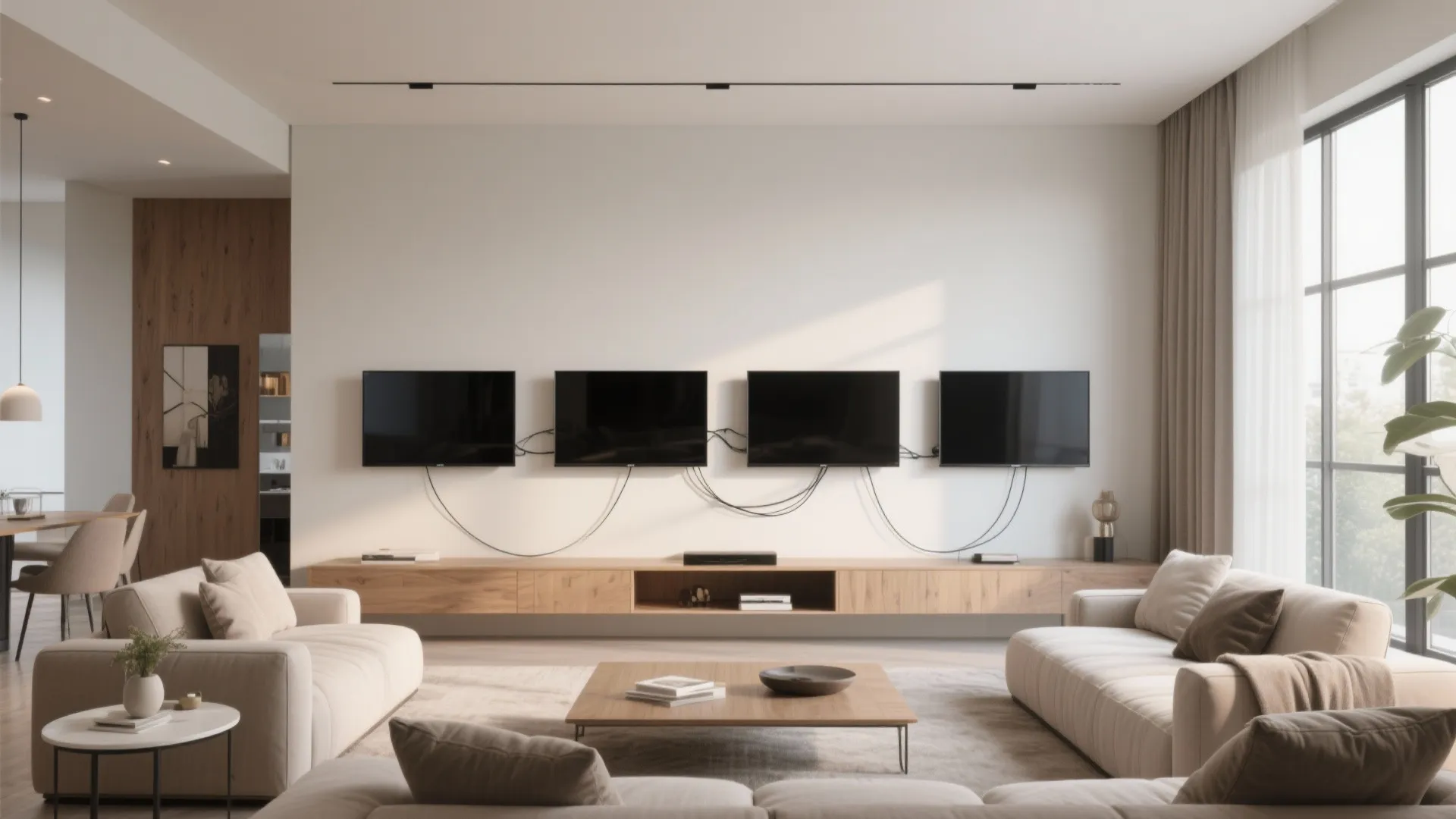 Multiple TV Wall Ideas