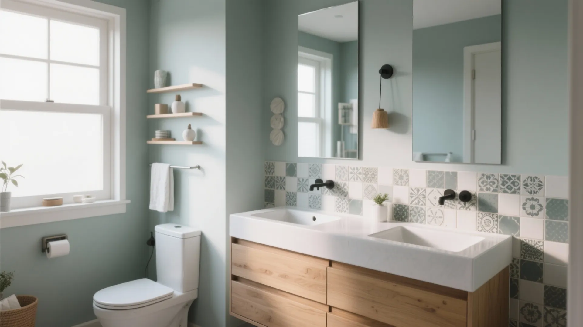 Creative Ideas for a No Backsplash Bathroom Vanity: Fast-Track Guide to Stylish and Functional Vanities