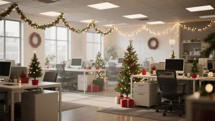 10 Creative Office Christmas Decorating Ideas