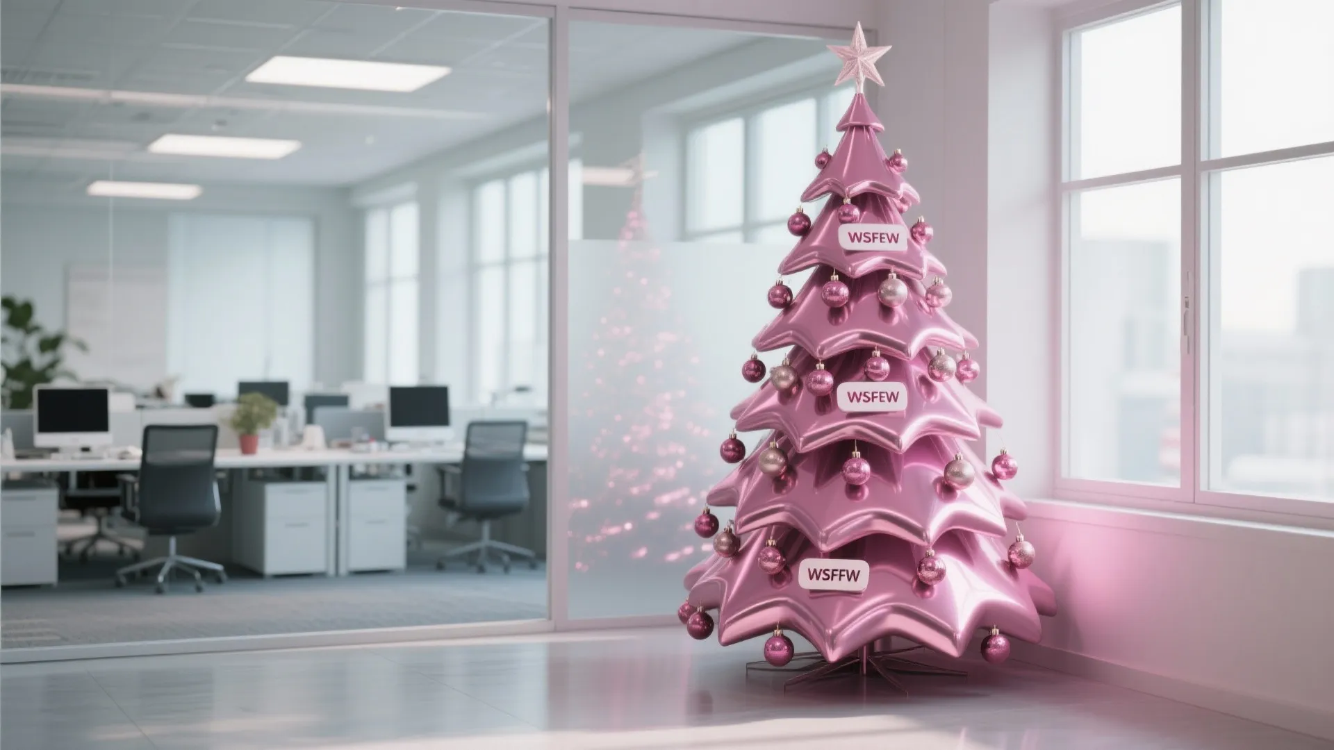 5. Office Tree with a Twist