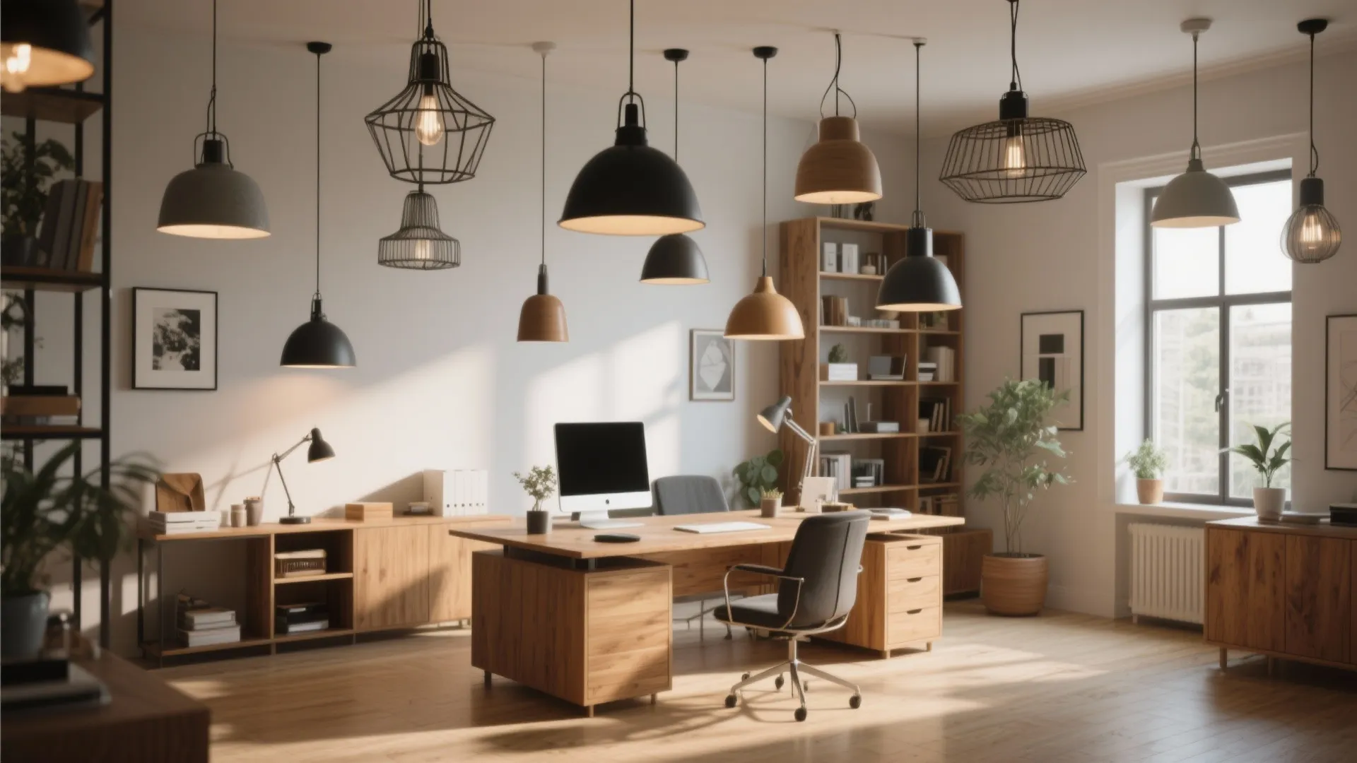 10 Office Pendant Lighting Ideas: Creative Pendant Lighting Ideas to Upgrade Your Office Space