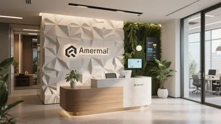 5 Office Reception Wall Design Ideas