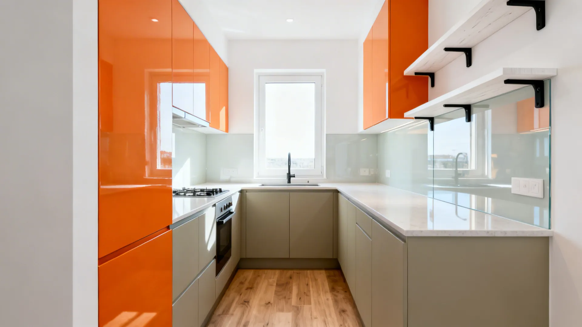 5 Modern Orange Kitchen Design Ideas