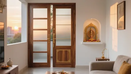 5 Modern Pooja Room Door Designs You’ll Love