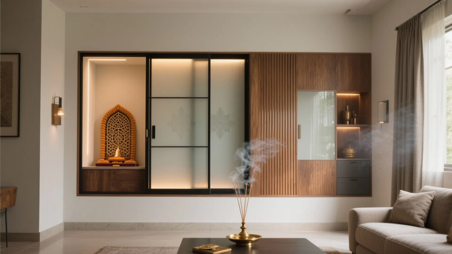 5 Modern Pooja Door Design Ideas