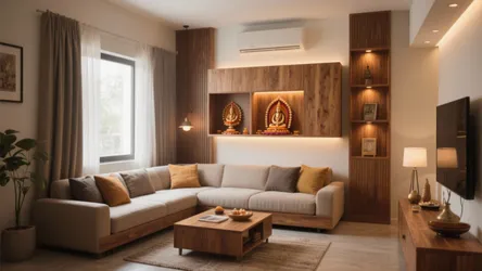 5 Pooja Shelf Ideas for Living Room