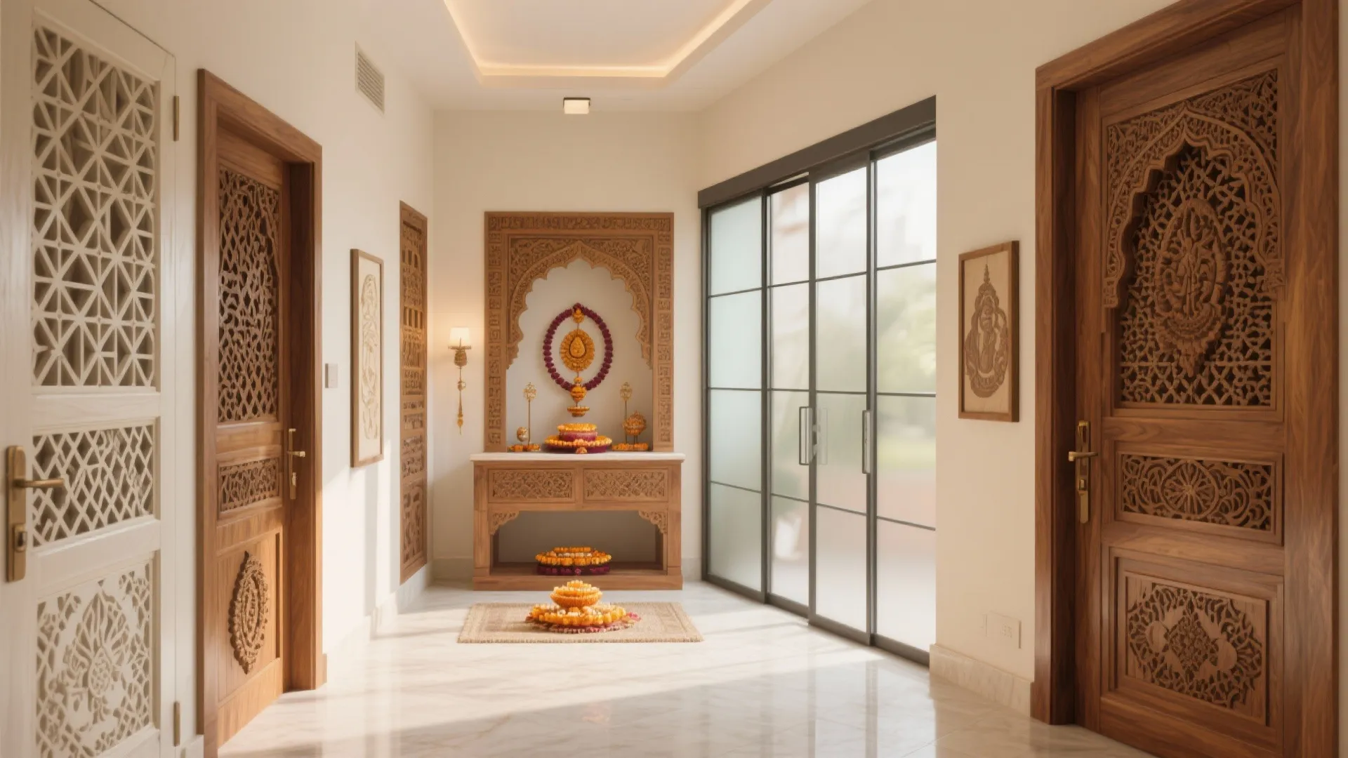 5 Modern Pooja Room Door Designs: Inspirations From My Own Home Projects