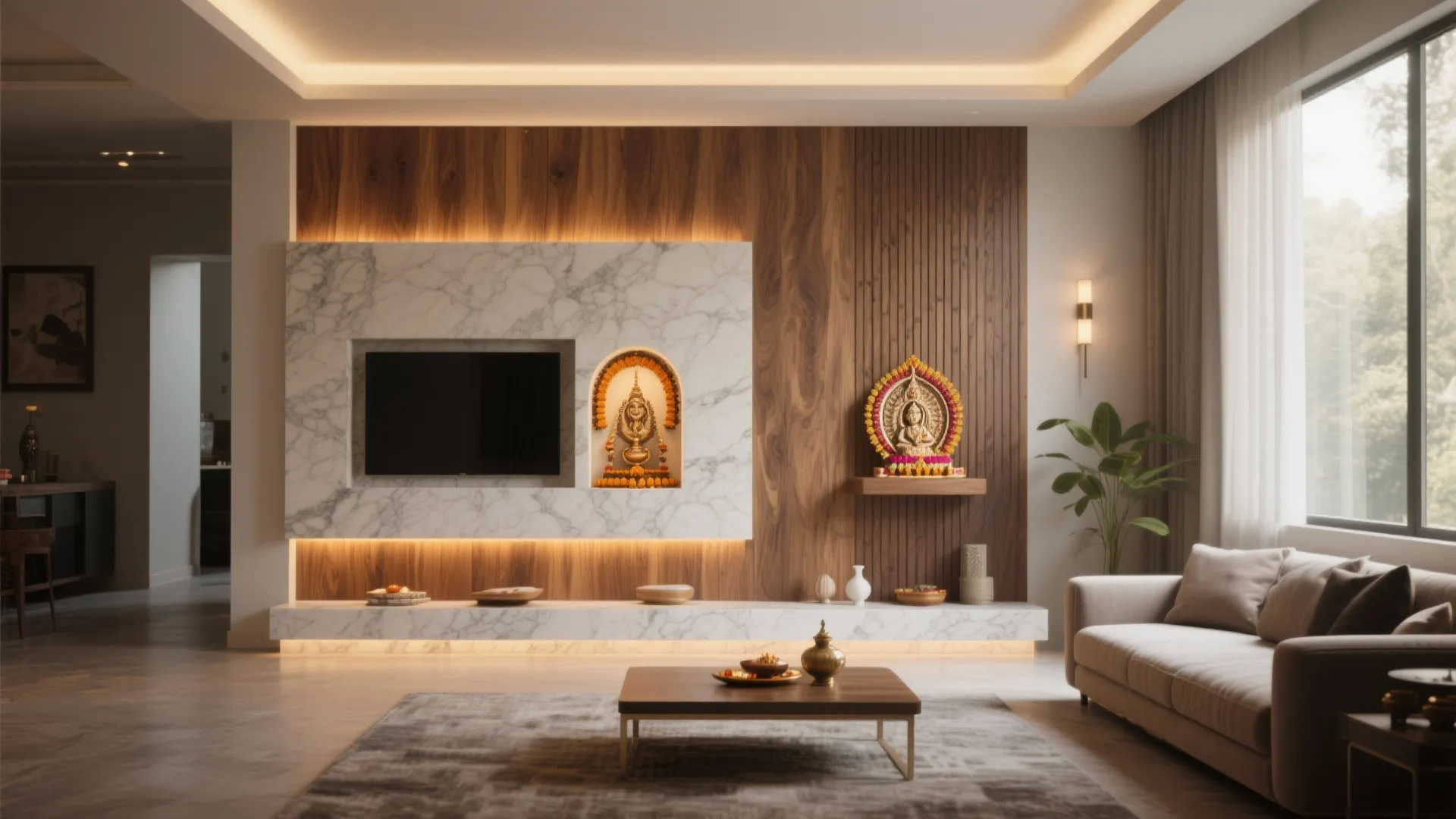 10 Pooja Room Designs in Wall: Creative and Space-Saving Ideas for Modern Homes