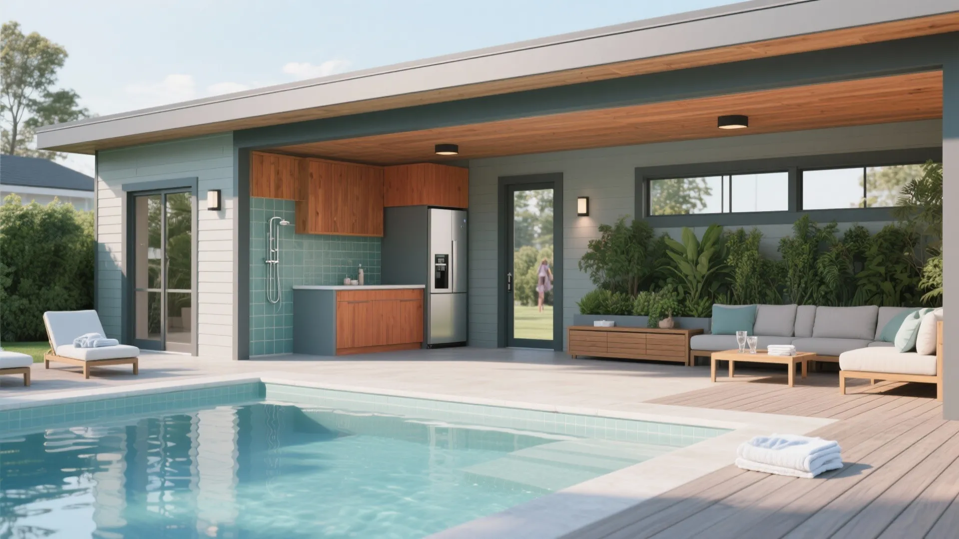 Pool House DIY: How to Build Your Own Backyard Retreat: 1 Minute to a Pool House DIY Plan That Saves You Weeks